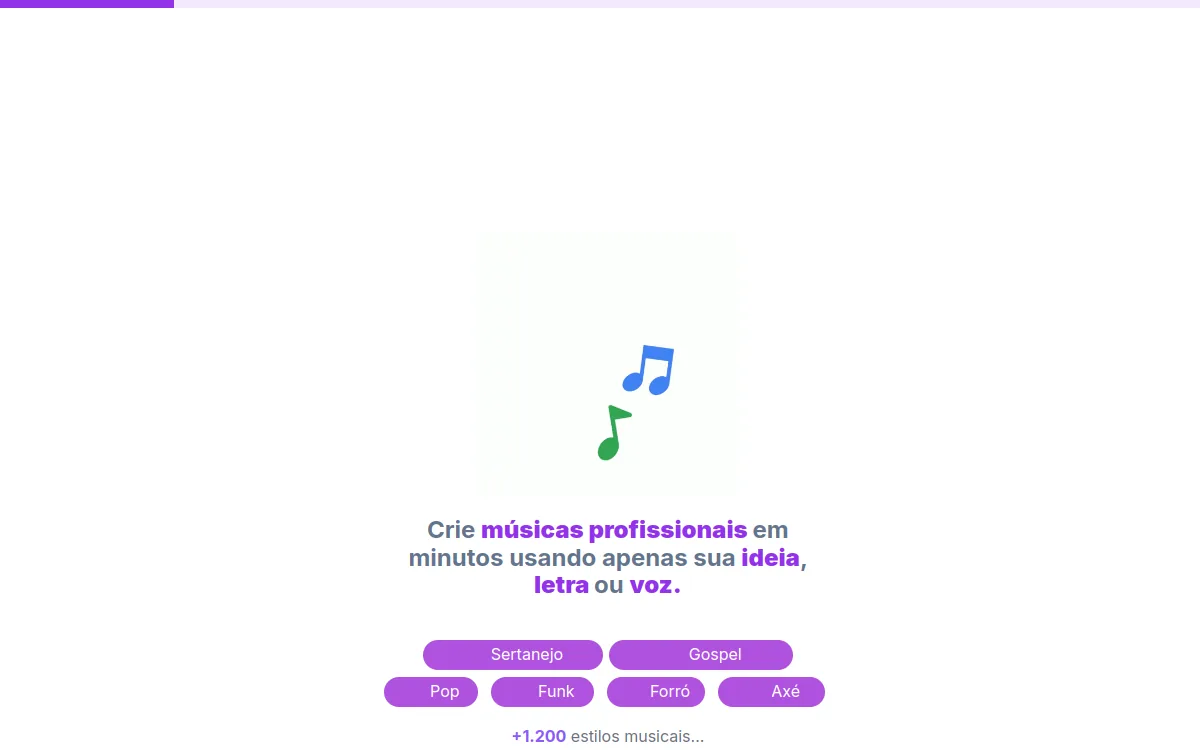 Página do Muzify